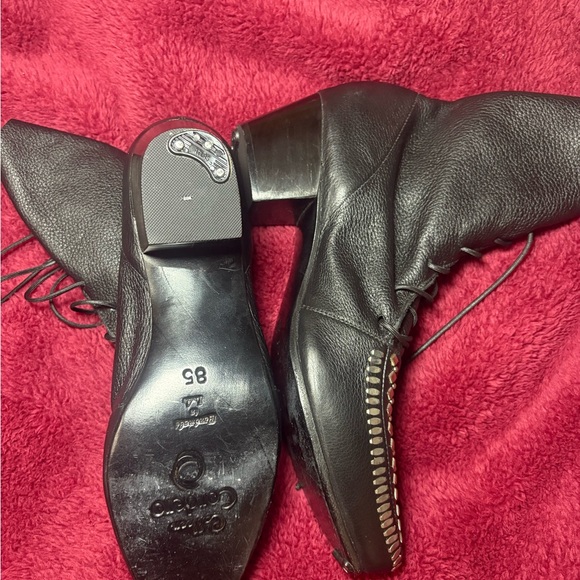 Black Calleen Cordero Leather boots - Picture 2 of 2